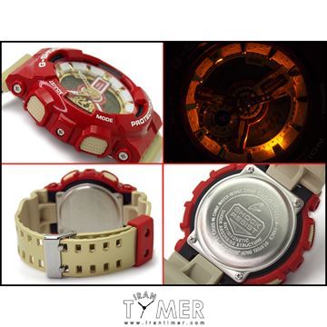 قیمت و خرید ساعت مچی مردانه کاسیو (CASIO) جی شاک مدل GA-110CS-4ADR اسپرت | اورجینال و اصلی