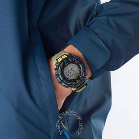 قیمت و خرید ساعت مچی مردانه کاسیو (CASIO) پروترک مدل PRG-240-5DR اسپرت | اورجینال و اصلی