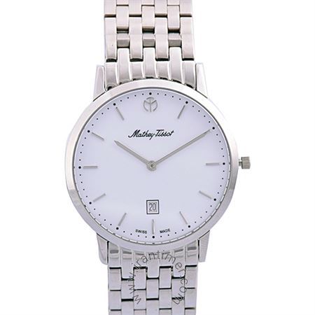 ساعت مچی مردانه کلاسیک تمام استیل، نمایش تاریخ