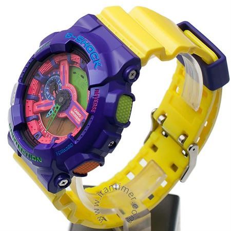 قیمت و خرید ساعت مچی مردانه کاسیو (CASIO) جی شاک مدل GA-110HC-6ADR اسپرت | اورجینال و اصلی