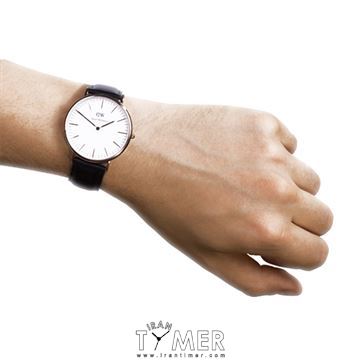 قیمت و خرید ساعت مچی مردانه زنانه دنیل ولینگتون(DANIEL WELLINGTON) مدل DW00100007 کلاسیک | اورجینال و اصلی