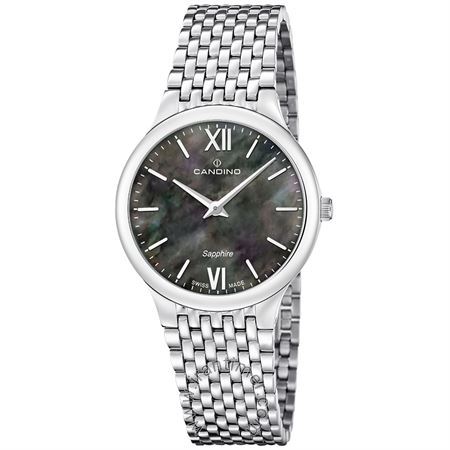 ساعت مچی زنانه کلاسیک تمام استیل، موتور RONDA 1062