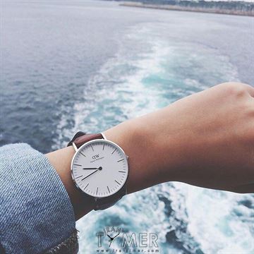 قیمت و خرید ساعت مچی مردانه زنانه دنیل ولینگتون(DANIEL WELLINGTON) مدل DW00100056 کلاسیک | اورجینال و اصلی