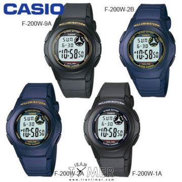 قیمت و خرید ساعت مچی مردانه کاسیو (CASIO) جنرال مدل F-200W-2ADF اسپرت | اورجینال و اصلی