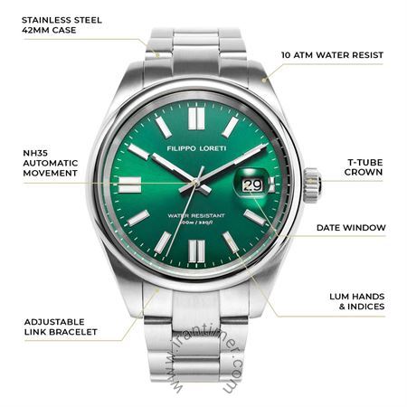 قیمت و خرید ساعت مچی مردانه فیلیپولورتی(Filippo Loreti) مدل FL00979 کلاسیک | اورجینال و اصلی