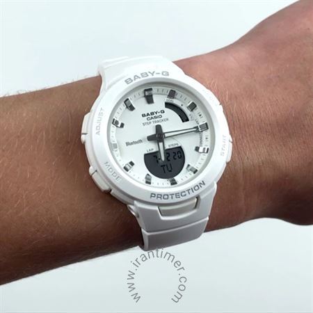 قیمت و خرید ساعت مچی کاسیو (CASIO) بیبی جی مدل BSA-B100-7ADR اسپرت | اورجینال و اصلی