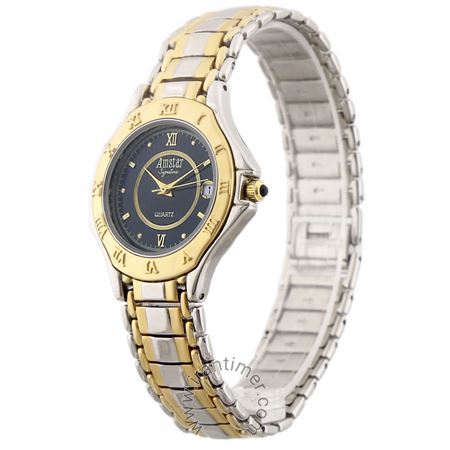 ساعت مچی زنانه کلاسیک تمام استیل با روکش طلا 22 عیار با ضخامت 3 میکرون