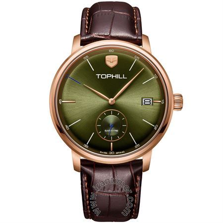 ساعت مچی مردانه کلاسیک بند چرم طبیعی