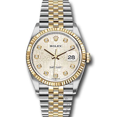 قیمت و خرید ساعت مچی مردانه رولکس(Rolex) مدل 126233 SJDJ SILVER کلاسیک | اورجینال و اصلی