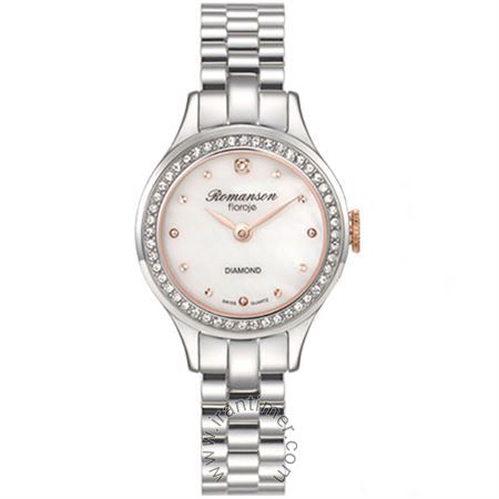 قیمت و خرید ساعت مچی زنانه رومانسون(ROMANSON) مدل RO8A04LLWWMSR1-W کلاسیک فشن | اورجینال و اصلی