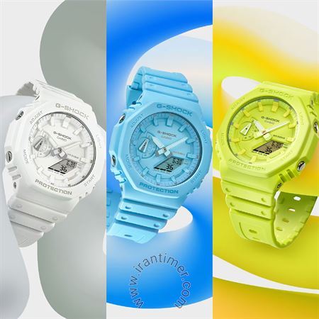 قیمت و خرید ساعت مچی مردانه کاسیو (CASIO) مدل GA-2100-2A2DR اسپرت | اورجینال و اصلی