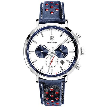 ساعت مچی مردانه کلاسیک بند چرم طبیعی، کرونوگراف، نمایش تاریخ