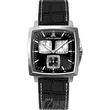 قیمت و خرید ساعت مچی مردانه ژاک لمن(JACQUES LEMANS) مدل 1-1474A کلاسیک | اورجینال و اصلی
