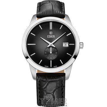 ساعت مچی مردانه کلاسیک بند چرم طبیعی، نمایش تاریخ