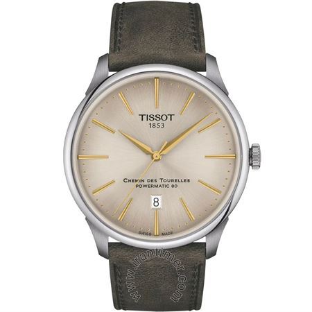 ساعت مچی مردانه کلاسیک بند چرم طبیعی