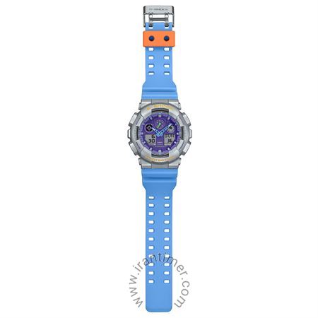 قیمت و خرید ساعت مچی مردانه کاسیو (CASIO) مدل GA-100EU-8A2DR اسپرت | اورجینال و اصلی