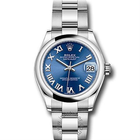 قیمت و خرید ساعت مچی زنانه رولکس(Rolex) مدل 278240 BLRO BLUE کلاسیک | اورجینال و اصلی