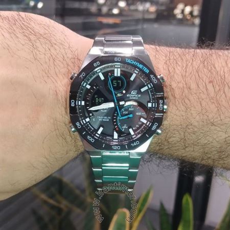 قیمت و خرید ساعت مچی مردانه کاسیو (CASIO) ادیفس(ادیفایس) مدل ECB-950DB-1ADF کلاسیک | اورجینال و اصلی