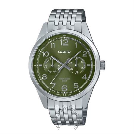قیمت و خرید ساعت مچی مردانه کاسیو (CASIO) جنرال مدل MTP-E340D-3AVDF کلاسیک | اورجینال و اصلی