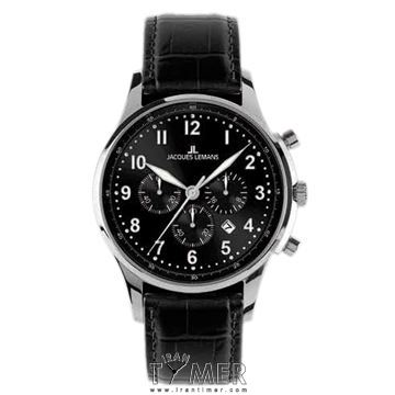 قیمت و خرید ساعت مچی مردانه ژاک لمن(JACQUES LEMANS) مدل 1-1616A کلاسیک | اورجینال و اصلی