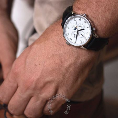قیمت و خرید ساعت مچی مردانه فرومنتیل(fromanteel) مدل MOON PHASE WHITE کلاسیک | اورجینال و اصلی