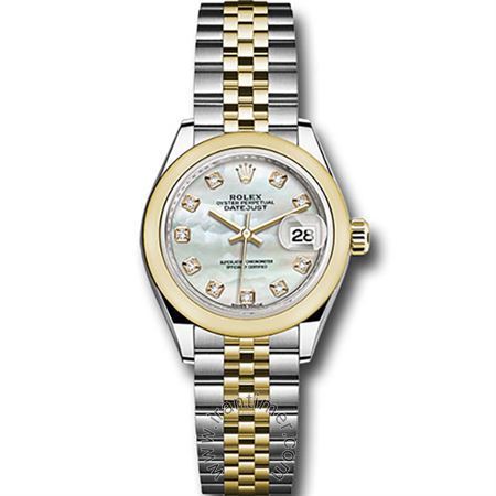قیمت و خرید ساعت مچی زنانه رولکس(Rolex) مدل 279163 mdj White کلاسیک | اورجینال و اصلی