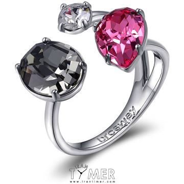 ساعت مچی انگشتر زنانه فشن استیل، نگین سواروسکی