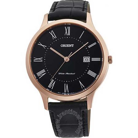 ساعت مچی مردانه کلاسیک بند چرم طبیعی، نمایش تاریخ