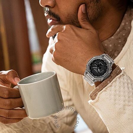 قیمت و خرید ساعت مچی مردانه زنانه کاسیو (CASIO) جی شاک مدل GA-2100SKE-7ADR | اورجینال و اصلی