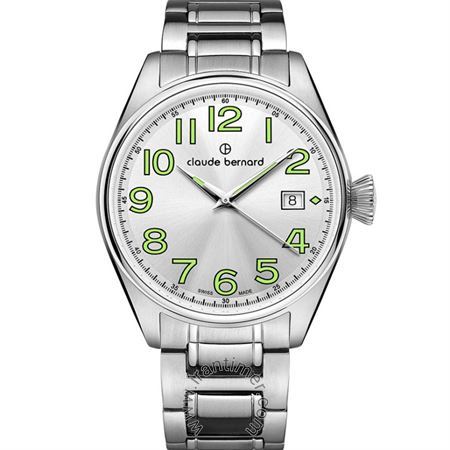 قیمت و خرید ساعت مچی مردانه کلودبرنارد(CLAUDE BERNARD) مدل 70203 3M AB کلاسیک | اورجینال و اصلی