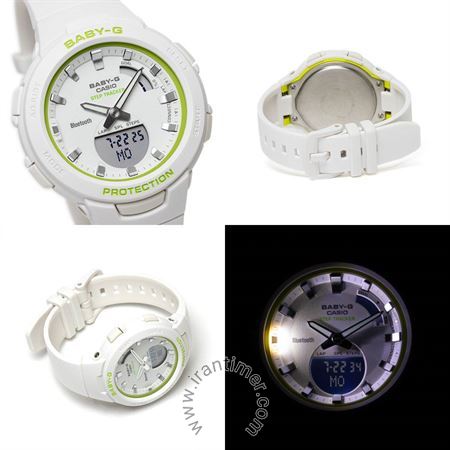 قیمت و خرید ساعت مچی کاسیو (CASIO) بیبی جی مدل BSA-B100SC-7ADR اسپرت | اورجینال و اصلی