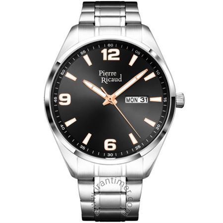ساعت مچی مردانه کلاسیک تمام استیل، موتور Seiko Epson VX43