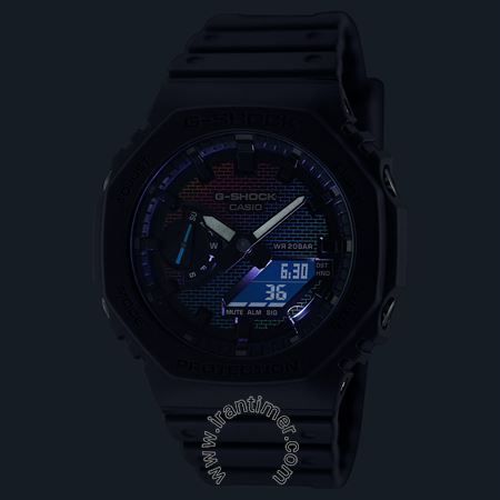 قیمت و خرید ساعت مچی مردانه کاسیو (CASIO) جی شاک مدل GA-2100RW-1ADR اسپرت | اورجینال و اصلی