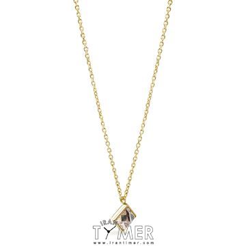 ساعت مچی گردنبند زنانه کلاسیک فشن تمام استیل، نگین دار