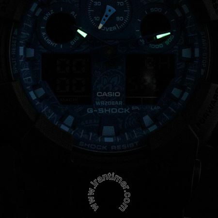 قیمت و خرید ساعت مچی مردانه کاسیو (CASIO) جی شاک مدل GA-100BP-1ADR اسپرت | اورجینال و اصلی