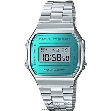 قیمت و خرید ساعت مچی مردانه زنانه کاسیو (CASIO) جنرال مدل A168WEM-2DF کلاسیک | اورجینال و اصلی