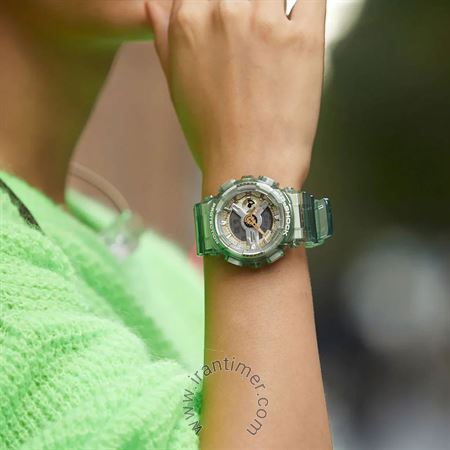 قیمت و خرید ساعت مچی مردانه زنانه کاسیو (CASIO) مدل GMA-S110GS-3ADR اسپرت | اورجینال و اصلی