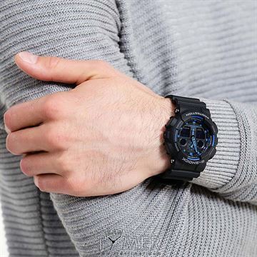 قیمت و خرید ساعت مچی مردانه کاسیو (CASIO) جی شاک مدل GA-100-1A2DR اسپرت | اورجینال و اصلی
