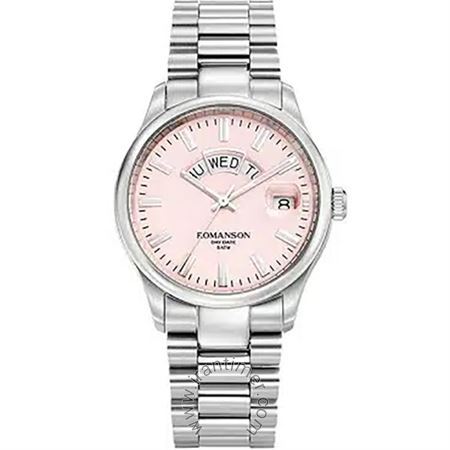 ساعت مچی مردانه کلاسیک تمام استیل، نمایش تاریخ و روز