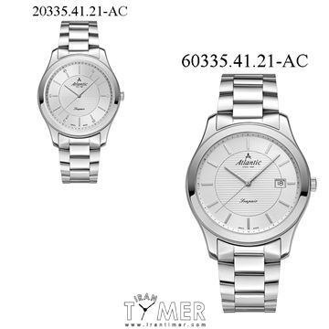 قیمت و خرید ساعت مچی مردانه آتلانتیک(ATLANTIC) مدل AC-60335.41.21 کلاسیک | اورجینال و اصلی