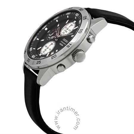 خرید، فروش و قیمت ساعت مچی سیکو SEIKO مدل SKS649P1 | مردانه کلاسیک بند چرم  طبیعی، کرونوگراف، نمایش تاریخ