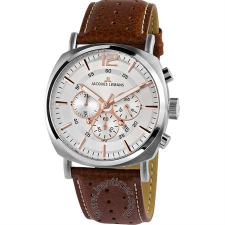 قیمت و خرید ساعت مچی مردانه ژاک لمن(JACQUES LEMANS) مدل 1-1645.1D کلاسیک | اورجینال و اصلی