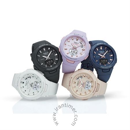 قیمت و خرید ساعت مچی کاسیو (CASIO) بیبی جی مدل BSA-B100-7ADR اسپرت | اورجینال و اصلی