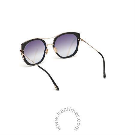 قیمت و خرید عینک آفتابی زنانه کلاسیک (TOM FORD) مدل TF S 0760 01B 56 | اورجینال و اصلی