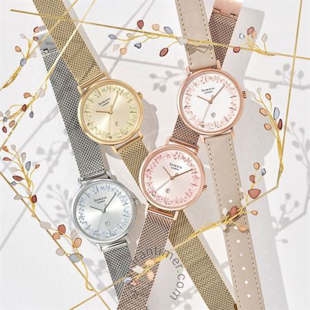 قیمت و خرید ساعت مچی زنانه کاسیو (CASIO) شین مدل SHE-4539FGM-9AUDF کلاسیک | اورجینال و اصلی