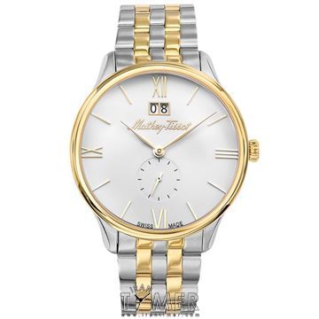 ساعت مچی مردانه کلاسیک تمام استیل، نمایش تاریخ، ست