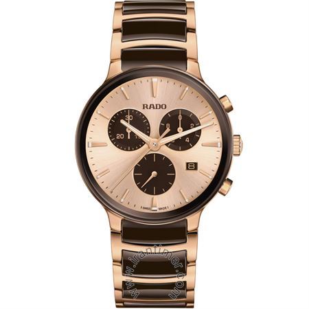 ساعت مچی مردانه کلاسیک بند استیل و سرامیک