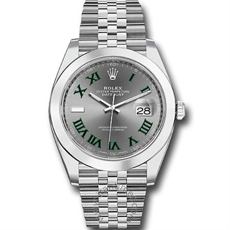 قیمت و خرید ساعت مچی مردانه رولکس(Rolex) مدل 126300 slgrj Gray کلاسیک | اورجینال و اصلی