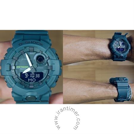 قیمت و خرید ساعت مچی مردانه کاسیو (CASIO) جی شاک مدل GBA-800-3ADR اسپرت | اورجینال و اصلی