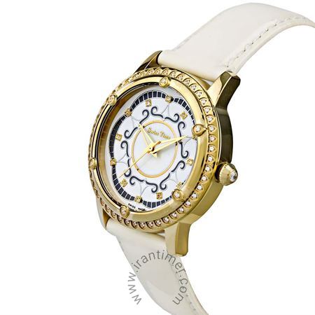 قیمت و خرید ساعت مچی زنانه سوئیس تایم(SWISS TIME) مدل ST 321-GPWhi/Wh فشن | اورجینال و اصلی